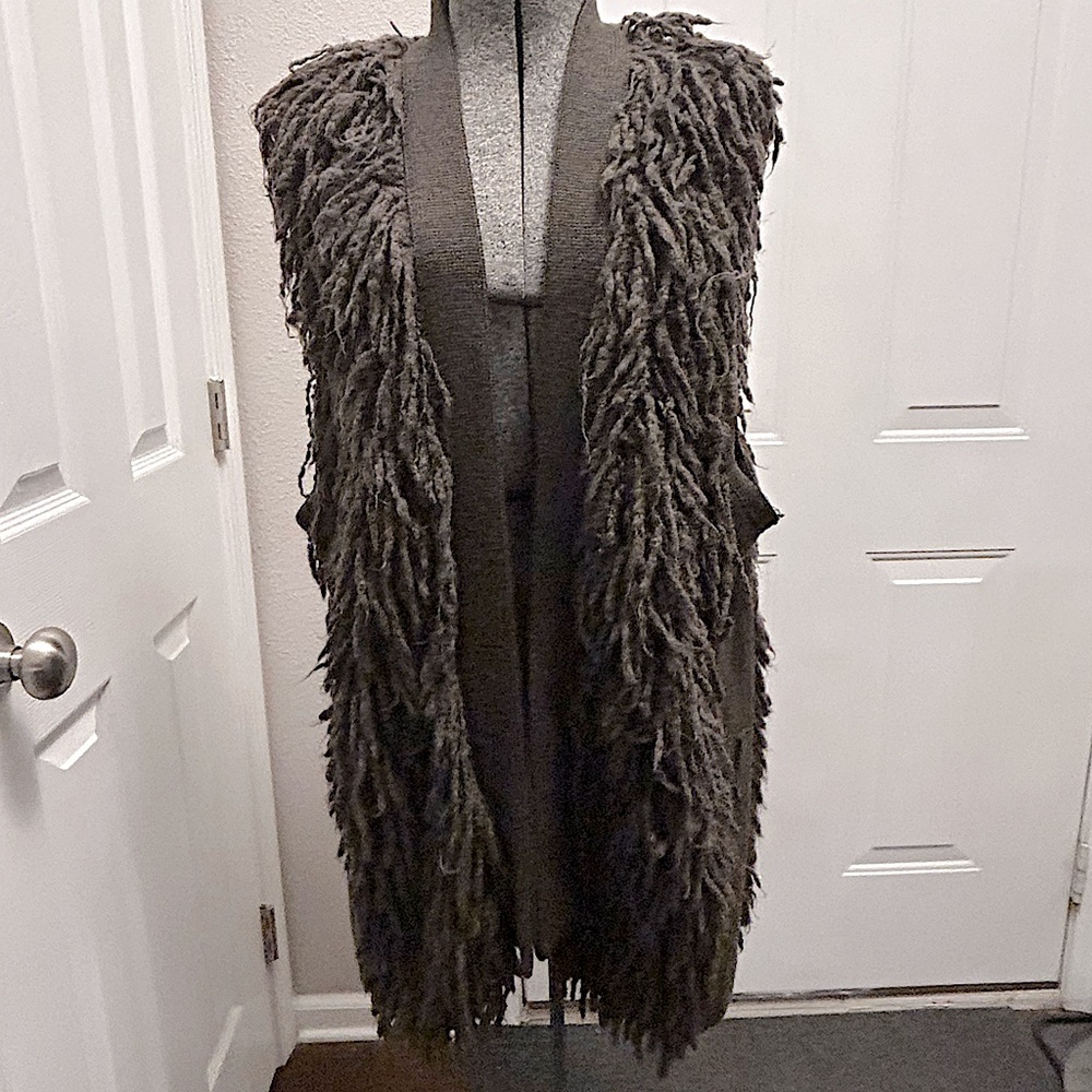 Independent BREAKOUT Niche NYFW Designer: ALEXANDRE PLOKHOU Mongolian Fur Vest